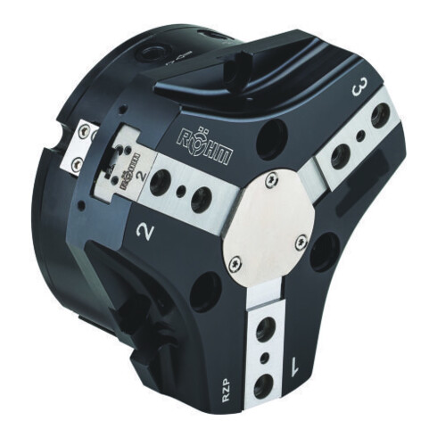 RÖHM Pince pneumatique centrée RZP LKR112 3xM8 H13,9 I5,9