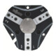 RÖHM Pince pneumatique centrée RZP LKR112 3xM8 KH13,9 BH5,9-4