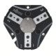 RÖHM Pince pneumatique centrée RZP LKR184 3xM10 H24,2 L14-4