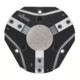 RÖHM Pince pneumatique centrée RZP LKR260 3xM16 H34,8 L20-4