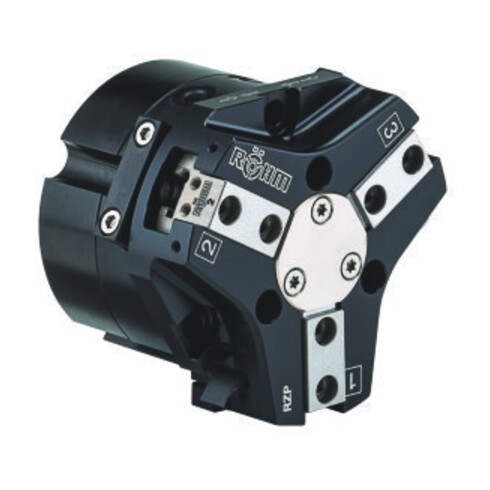 RÖHM Pince pneumatique centrée RZP LKR70 3xM6 H8,9 I8