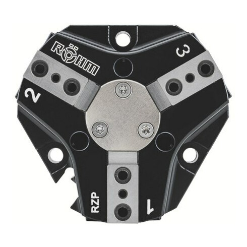 RÖHM Pince pneumatique centrée RZP LKR70 3xM6 H8,9 I8