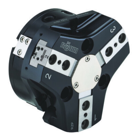 RÖHM Pince pneumatique centrée RZP LKR90 3xM6 H11,2 P5