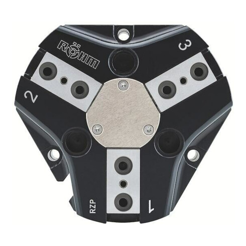 RÖHM Pince pneumatique centrée RZP LKR90 3xM6 KH11,2 BH5
