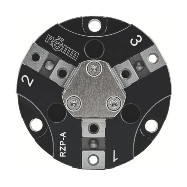 RÖHM Pinces pneumatiques centrées RZP-A LKR56 3xM5 KH7,2BH3