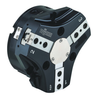 RÖHM Pinces pneumatiques centrées RZP LKR146 3xM8 H18 I8