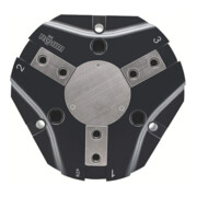 RÖHM Pinces pneumatiques centrées RZP LKR260 3xM16 H35 I35-4