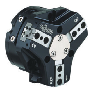 RÖHM Pinces pneumatiques centrées RZP LKR56 3xM5 KH6,7 BH3