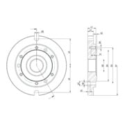 RÖHM Plaque de base D6350 250 mm-2