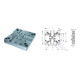 RÖHM Plaque de base standard GP, 290x270 avec tour DUO-1