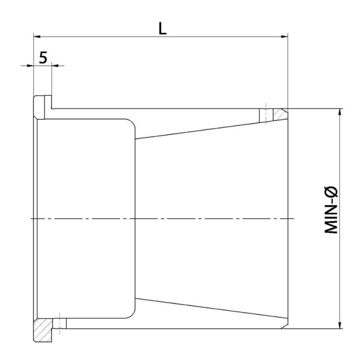 RÖHM R-Manchon KFR-00 GL 32, D : 15,7