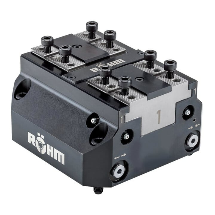 RÖHM Serrer centré KZS- LA80X80 4XM8 H2,4
