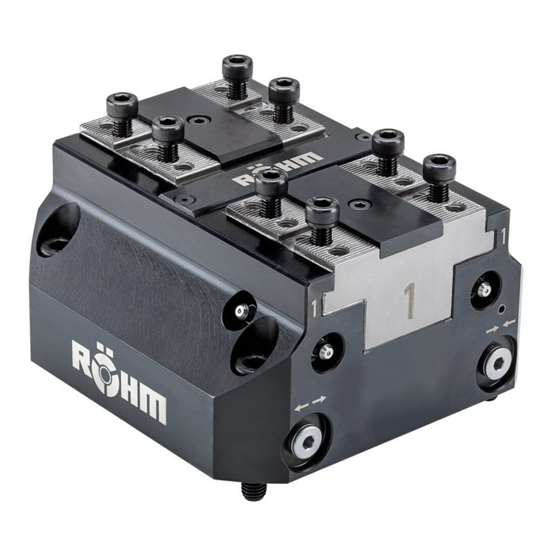 RÖHM Serrer centré KZS- LA80X80 4XM8 H2,4