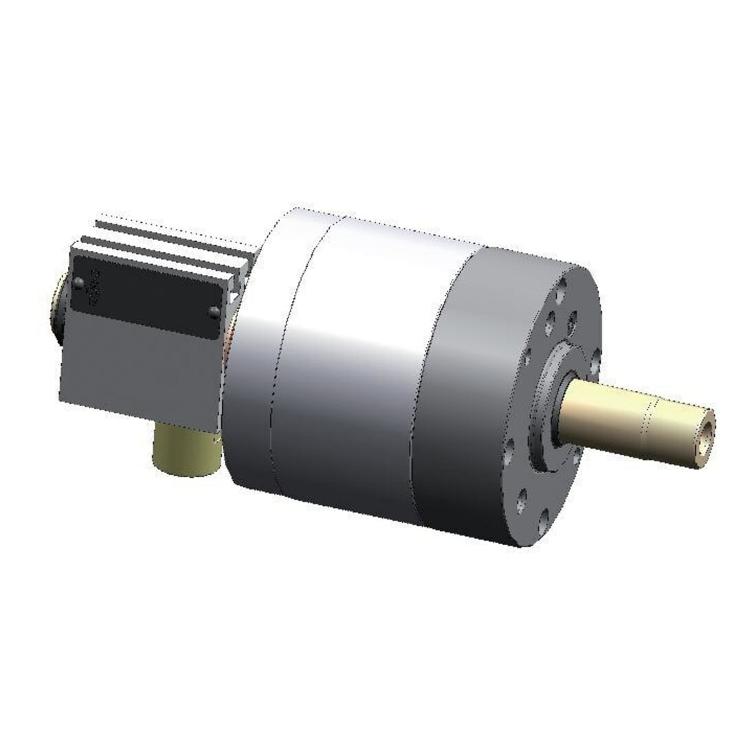 RÖHM Vérin pneumatique à serrage complet LVS-105 HK