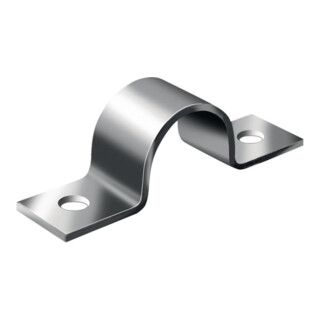 R.clamp L.49mm B.40mm STA galv. f. Tubes 44,5mm,1 3/4 pouce contremaître