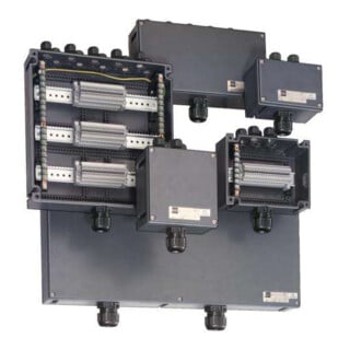 R. STAHL EExe-Klemmenkasten 8146/1S73-C1162 dunkelgrau 340,5 x 170 x 150 mm