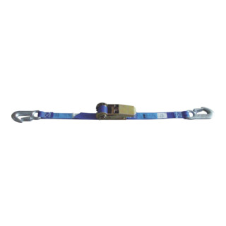 R-Zurrgurt Sangle d’arrimage 25 mm 4 m 2 pcs avec crochets en K