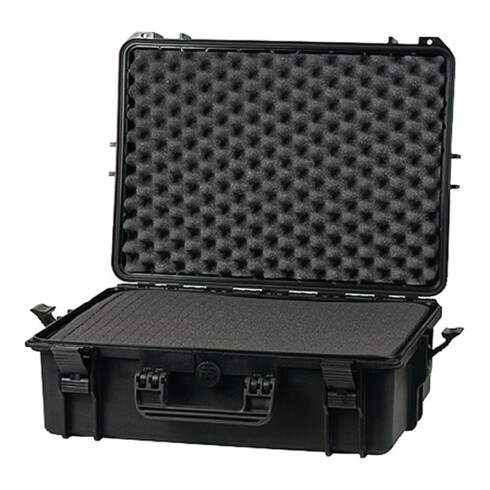 raaco beschermkoffer FlightCase 5 B.555xD.428xH.211mm met  schuimrubberen inlage IP67