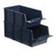raaco Boîte de rangement transparente 6-1100 bleu