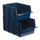 raaco Boîte de rangement transparente 8-2000 bleue