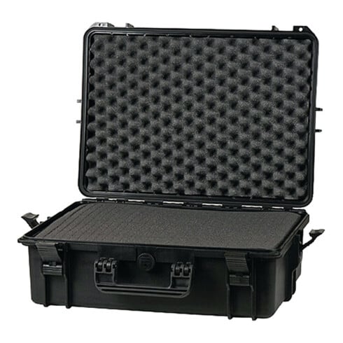 raaco Custodia protettiva FlightCase 5 l=555xP=428xH=211mm con inserto in schiuma IP67