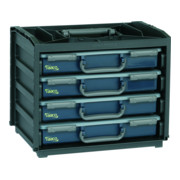 raaco HandyBox 55x4, equipaggiata