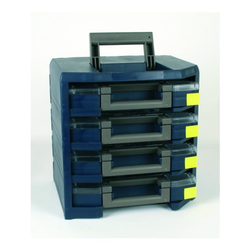 raaco HandyBoxxser 4x5x5, equipaggiata