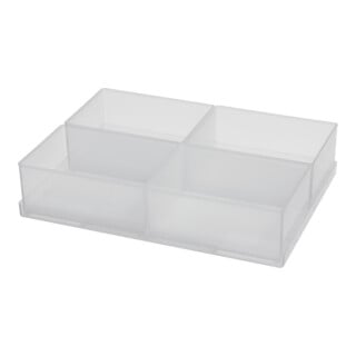 raaco Insert compartiment pour Mod.C Type A7-1 transparent 4 pcs.