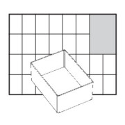 raaco Insert compartiment pour Mod.C Type A7-1 transparent 4 pcs.-3