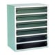 raaco magazijn voor kleine onderdelen ESD 250/6-3 b.357xd.255xh.435mm 6-lades sw galv.-1