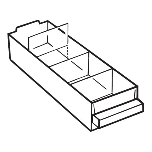 raaco Parete divisoria 250-01, 36pz. per set