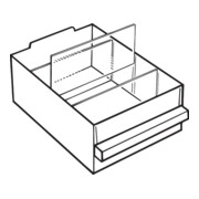 raaco Parete divisoria 250-2, 12pz. per set