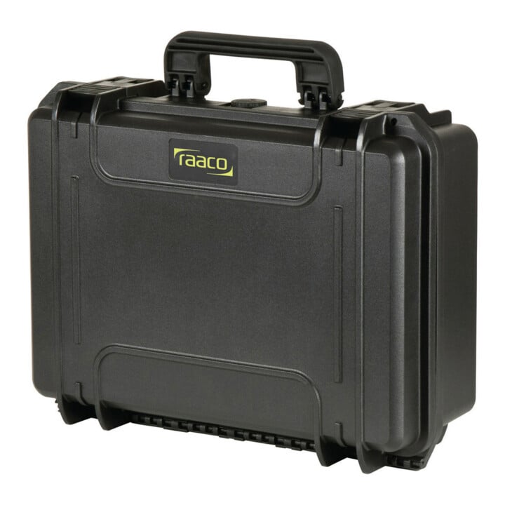 raaco Schutzkoffer FlightCase 4  B.464xT.366xH.176mm m. Schaumstoffeinlage IP67