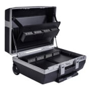 Raaco service gereedschapskoffer met bodemplaat en gereedschapspanelen, verrijdbaar, type: XLT-1