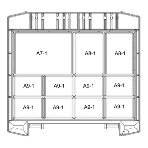 raaco Sortimentenkoffer boxxser 55 4x4-11