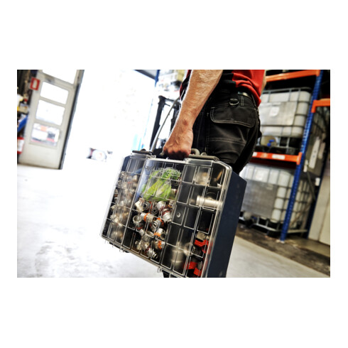 RAACO Vaschetta per assortimenti "CarryLite", Num. cassette di custodia: 8