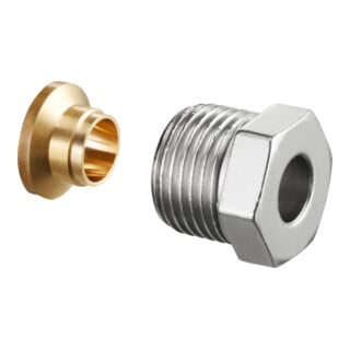 Raccord à compression OV 3/4x18mm, pour tube acier de précision CU-u.precision