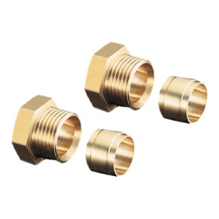 Raccord à compression OV MS 12mm pour filtre à deux conduites et Flexo-Bloc