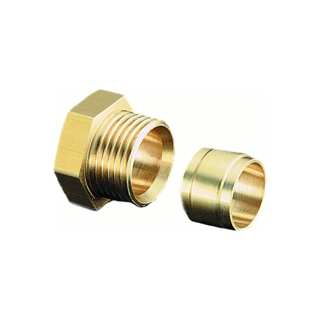 Raccord à compression OV MS 12mm pour filtre à deux conduites et Flexo-Bloc