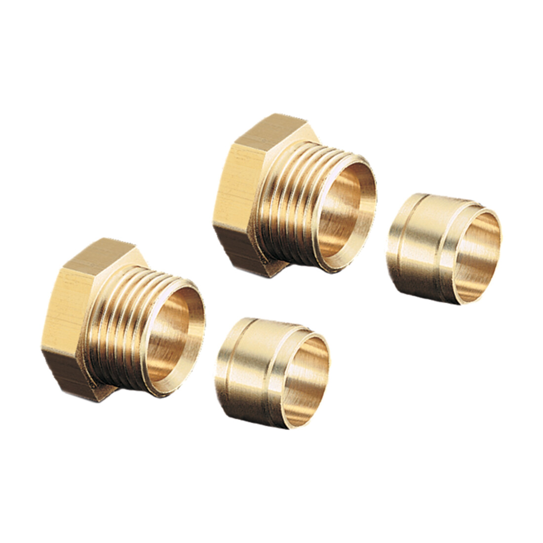 Raccord à compression OV MS 6mm pour filtre à deux conduites et Flexo-Bloc