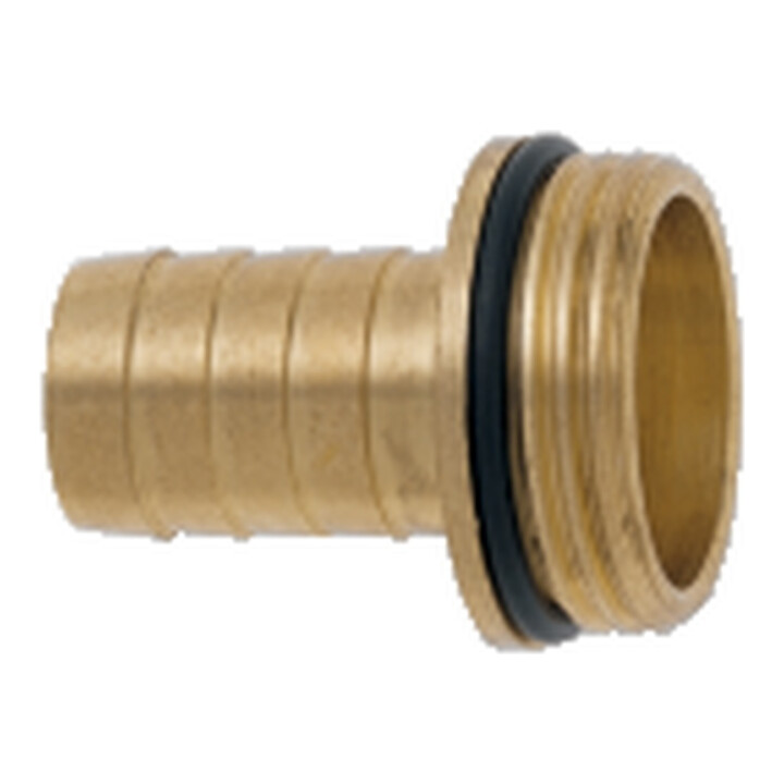 Raccord à visser p. tuyau 1/3 GEKA plus laiton taille tuyau 19 mm filetage ext.