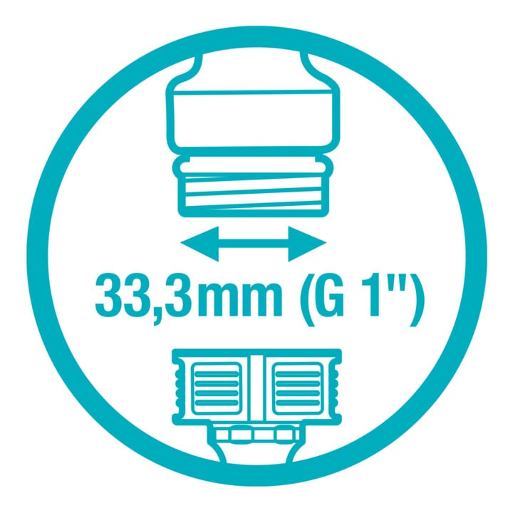 Raccord de robinet Gardena 33,3mm (G 1")