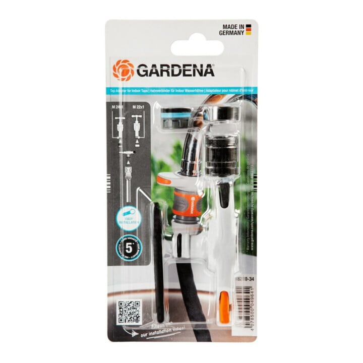 Raccord de robinet GARDENA pour robinets d'eau intérieurs