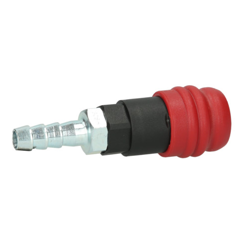 KS Tools Raccord de sécurité à 2 étages pour air comprimé avec buse pour tuyau flexible