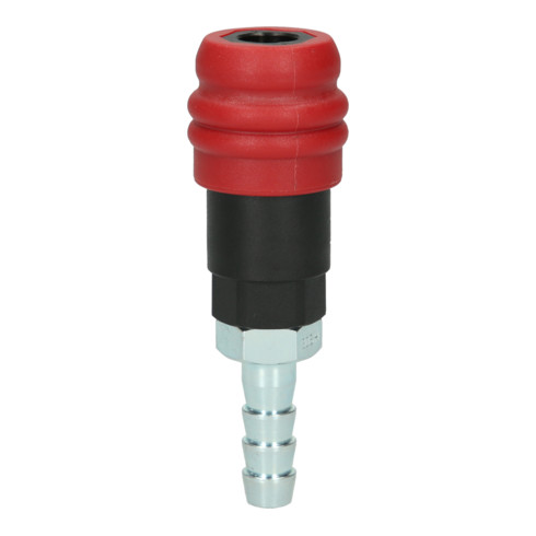 KS Tools Raccord de sécurité à 2 étages pour air comprimé avec buse pour tuyau flexible