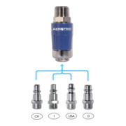 Aerotec EASY SAVE PRO raccord de sécurité AG-3