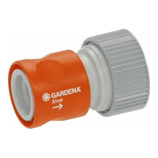 Raccord de transition SB système professionnel GARDENA avec arrêt de l'eau