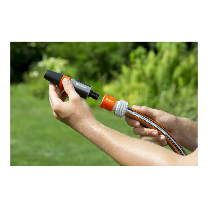 Raccord de transition SB système professionnel GARDENA avec arrêt de l'eau
