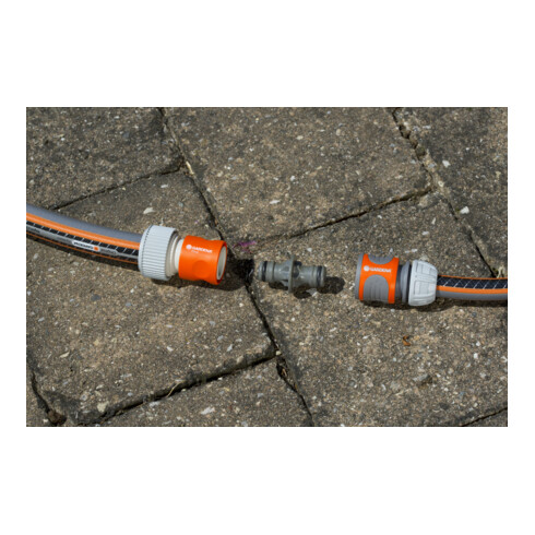 Raccord de transition SB système professionnel GARDENA avec arrêt de l'eau