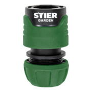 Raccord de tuyau STIER Aquastop 13 mm (1/2 pouce)